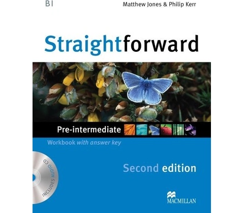 Straightforward 2nd Edition Pre-Intermediate Workbook with Key Pack