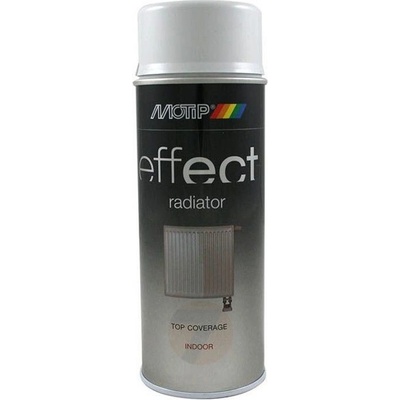 MoTip DECO Effect - Farba na radiátor - Biely lesk - 400 ml
