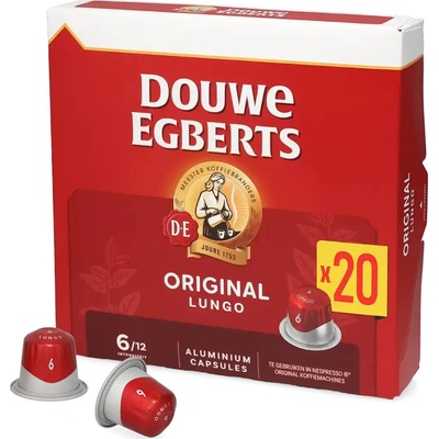 Douwe Egberts Lungo 6 Original pro Nespresso 20 ks