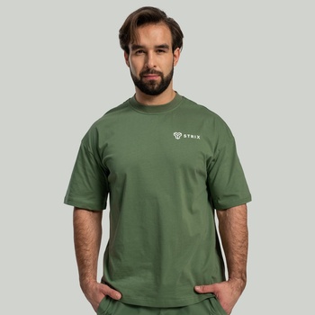 GymBeam STRIX Тениска Oversized Cedar Green XL