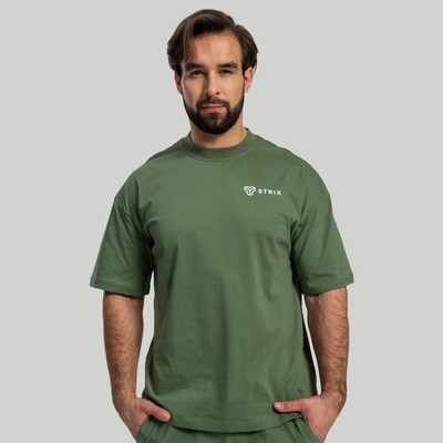 GymBeam STRIX Тениска Oversized Cedar Green XL