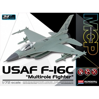 Academy Model Kit letadlo 12541 USAF F-16C Multirole Fighter MCP 36-12541 1:72