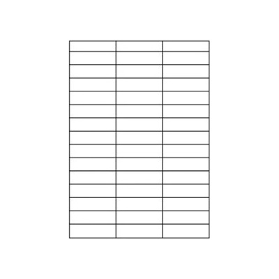 Emy 8588002038204 samolepící bílé A4 70 x 20 mm 100 listů