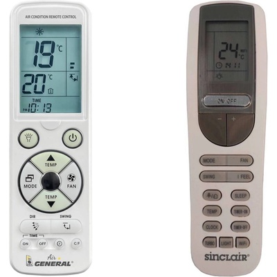 Sinclair yaa1fb6, yaa1fb8 - луксозно с подсветка дистанционно управление (yaa1fb6, yaa1fb8)