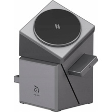 Adam Elements Mag Qube Qi2 - magnetický nabíjecí stojánek 15W 3v1 titanový - Záruka bezpečnosti. Jednoduché splátky. Doprava zdarma od 170 PLN.