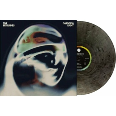 The Ironsides - Changing Light Coke Bottle Clear W/ Black Swirl LP