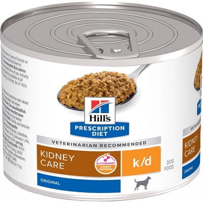 Hill's Prescription Diet K/D Mini Starostlivosť o obličky konzerva pre psov 200 g