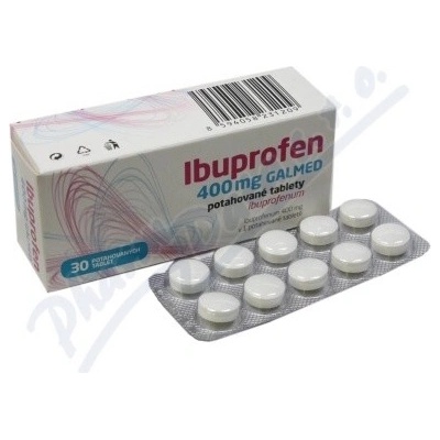 IBUPROFEN GALMED POR 400MG TBL FLM 30