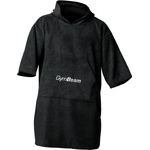 GymBeam Хавлиена кърпа тип пончо Black