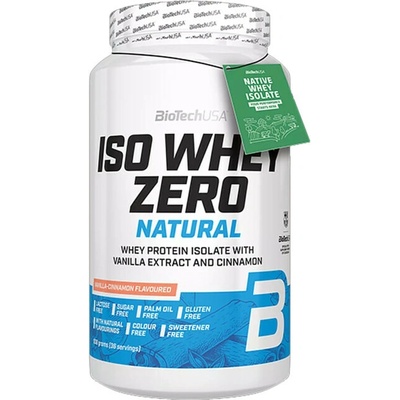 BiotechUSA Iso Whey Zero Natural 908 g