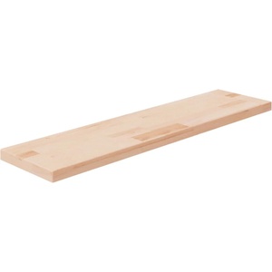 vidaXL Дъска за рафт, 80x20x2, 5 см, необработен масивен дъб (342936)
