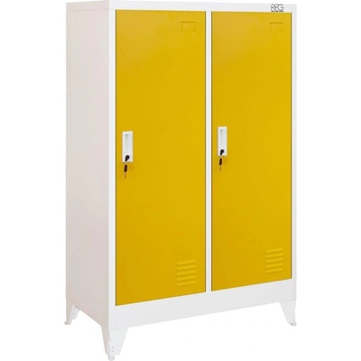 RFG Гардероб RFG, метален, двоен, с две врати, 80 х 40 х 120 cm, (4035180073)