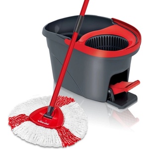 Vileda КОМПЛЕКТ МОП vileda easy wring&clean (КОФА С ПЕДАЛ + КОШНИЦА ЗА ИЗСТИСКВАНЕ + МОП)
