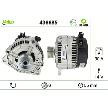 Alternátor VALEO 436685