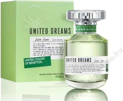 Benetton United Dreams - Live Free EDT 80 ml