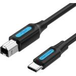 Vention Usb 2.0 кабел за принтер, мъжки тип c към мъжки b, 2 м (cqubh)