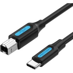 Vention Usb 2.0 кабел за принтер, мъжки тип c към мъжки b, 2 м (cqubh)