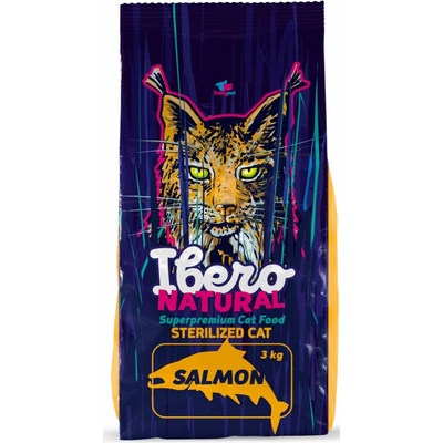 Ibero NATURAL cat STERILIZED 3 kg