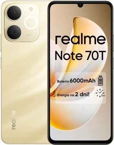 realme Note 70T 4GB/128GB Gold od 150,1 € - Heureka.sk