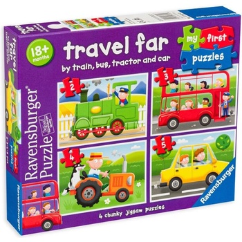 Ravensburger Puzzle Ravensburger Travel Far My Wirest Puzzle 2/3/4/5pc