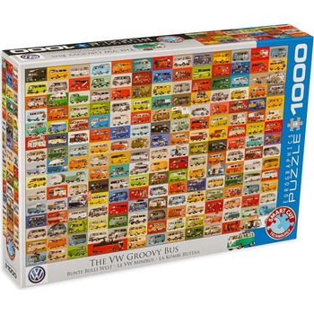 EUROGRAPHICS Пъзел Eurographics от 1000 части - Volkswagеn Groovy (EG60000783)