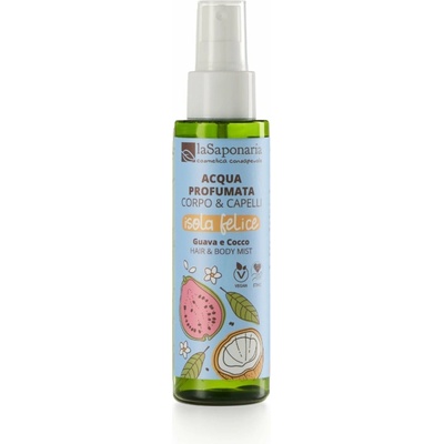 laSaponaria Body & Hair Mist Tělová mlha Happy Island 100 ml