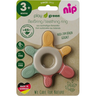 Nip Chladiace hryzadlo Green Play Červená, béžová, Zelená, Žltá