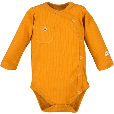 Eevi Body dlhý rukáv rozopínajúca Simply Comfy Orange