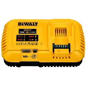DEWALT Зарядно устройство dewalt xr 12a - зарежда само 18v и flexvolt батерии dcb117 (dcb117)