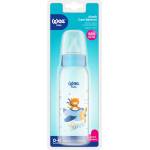 Wee Baby Стъклено шише Wee Baby Classic - 250 ml, синьо с тигър (876) - ozone