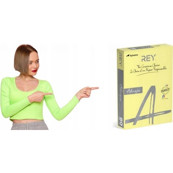 Farebný papier REY Adagio A4 80 g slonovina