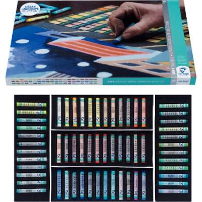 Van Gogh Soft Pastel Landscape 60 ks