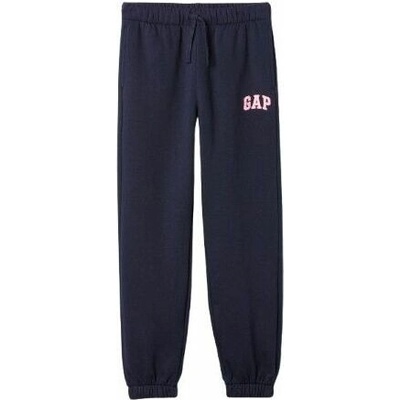 GAP V-BAS HERITAGE JOGGER dívčí tepláky tmavě modrá