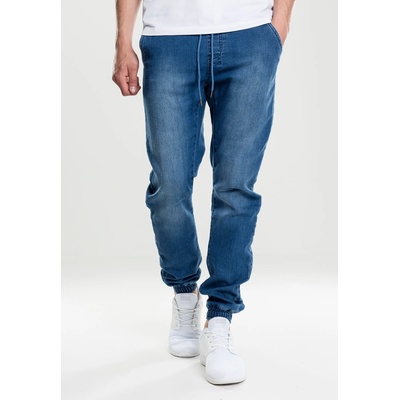 Urban Classics Мъжки сини дънки с връзки Urban ClassicsMODEL548 SALE - , размер XL