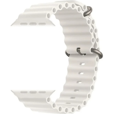 Trender Каишка Trender - TR-A2SL Silicone, Apple Watch, 42 mm, бяла (TR-A2SL45WH)