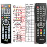 GENERAL X-SITE XS-DVBT-21USB V2 - съвместимо дистанционно управление на марката General (XS-DVBT-21USB V2) Дистанционно