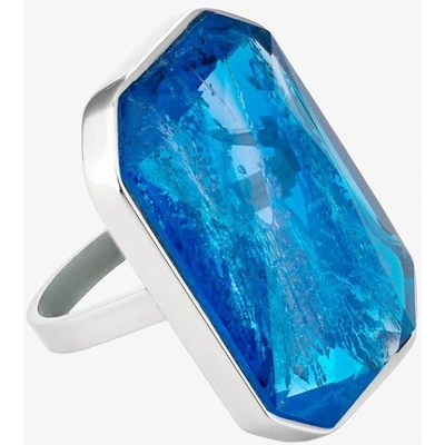 Preciosa Prsten z chirurgické oceli Ocean s českým křišťálem Preciosa 7446