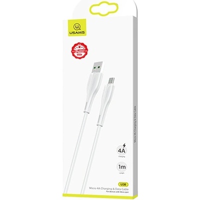 BonBon BON-DM-BK Dátový a nabíjací USB-A 2.0 na microUSB, 1m, černý