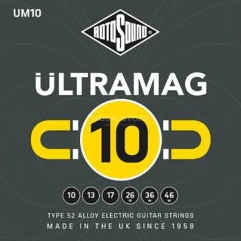 Image 1 of ROTOSOUND Струни за електрическа китара Ultramag UM10 6-струнна