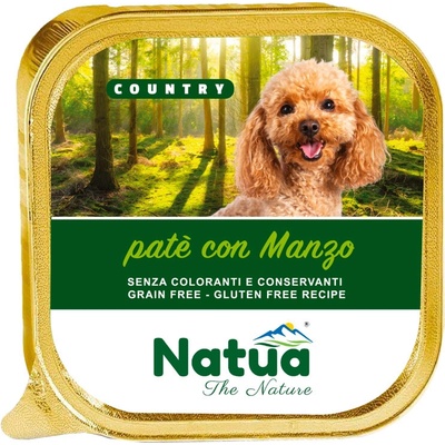 Natua Country Dog Hovädzie paté 100 g