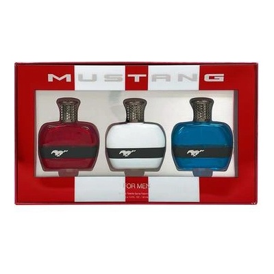 Ford Mustang комплект 3 мини Eau De Toilette за мъже 3 x 30 ml