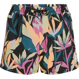 O'Neill Дамски бордшорт O'Neill Women's Essentials 12 AOP Swimshorts Boardshorts - Black Womens Tropicana - размер XS (150-6540-0111)