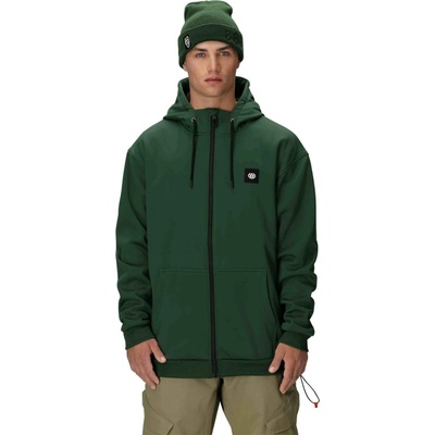 686 Mens Bonded Fleece Zip Hoody Moss Green