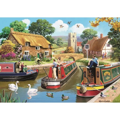 Ravensburger - Puzzle Peaceful sailing - 1 000 piese