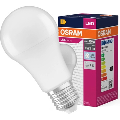 Osram LED Žiarovka VALUE A100 E27/13W/230V 4000K P225737