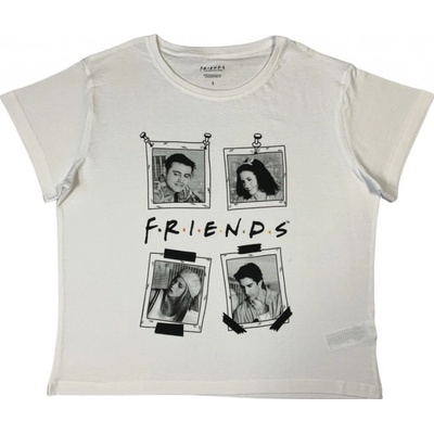 EPlus Dámske tričko Friends biele