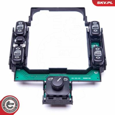 Spínač elektrického otvárania okien ESEN SKV 37SKV056