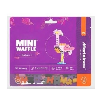 Marioinex Mini Waffle Nature 50el Flamingo