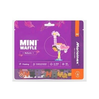 Marioinex Mini Waffle Nature 50el Flamingo
