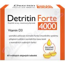 Detritin Forte Vitamin D3 4000 IU 60 měk. toboliek